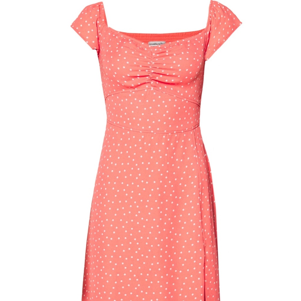 Abercrombie and Fitch Polka Dot Midi Dress